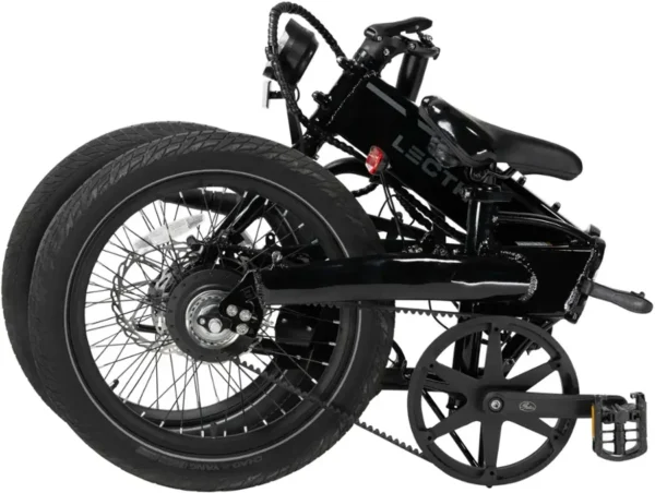 Lectric eBikes - XP Lite 2.0 Foldable Belt Drive eBike: 45 miles Max Operating Range & 20 mph Max Speed - Unisize - JW Black - Image 9
