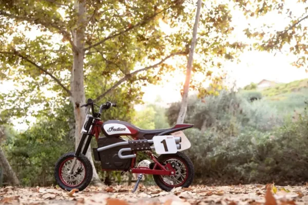 Razor - Indian Youth eFTR Jr w/7 miles Max Operating Range & 15 mph Max Speed - Small - Black - Image 4