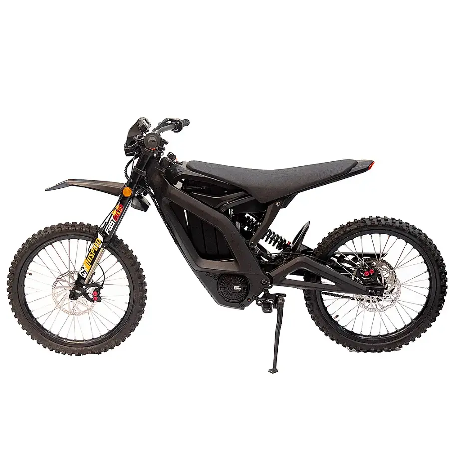 GoTrax - K2 Electric Dirt Bike w/44 mi Max Range & 50 mph Max Speed - Black - Image 2