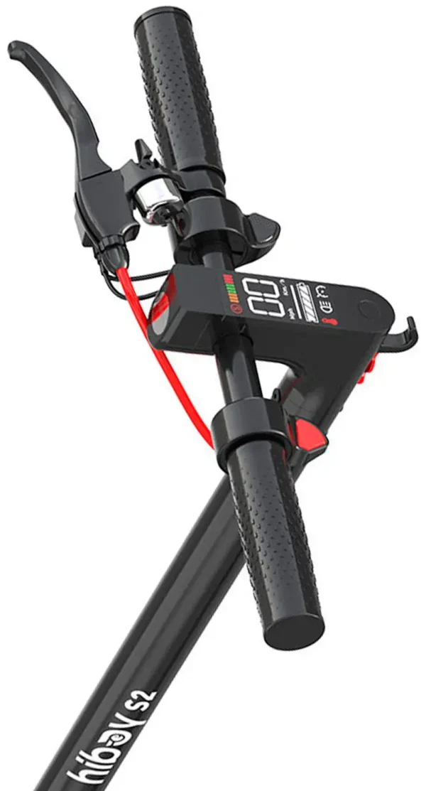 HiBoy - S2 Foldable Electric Scooter w/ 17 mi Max Operating Range & 19 mph Max Speed - Grey - Image 7
