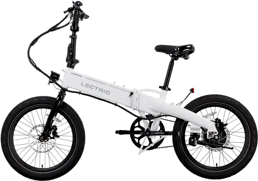 Lectric eBikes - XP Lite 2.0 Foldable eBike: 45 miles Max Operating Range & 20 mph Max Speed - Unisize - Arctic White - Image 11