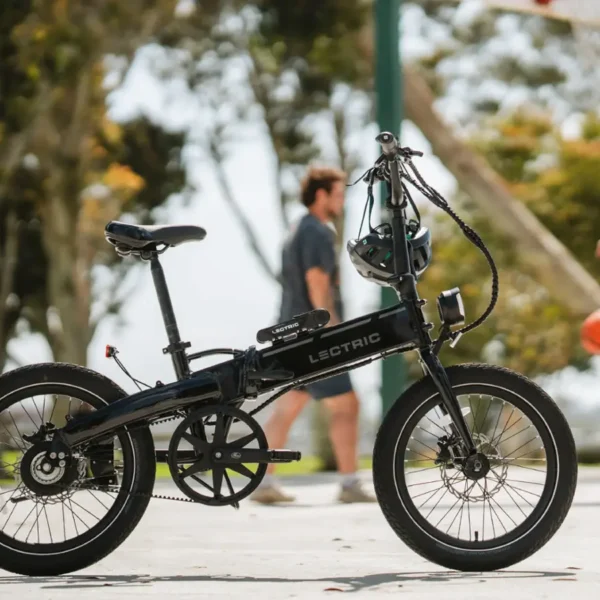 Lectric eBikes - XP Lite 2.0 Foldable Belt Drive eBike: 45 miles Max Operating Range & 20 mph Max Speed - Unisize - JW Black - Image 13