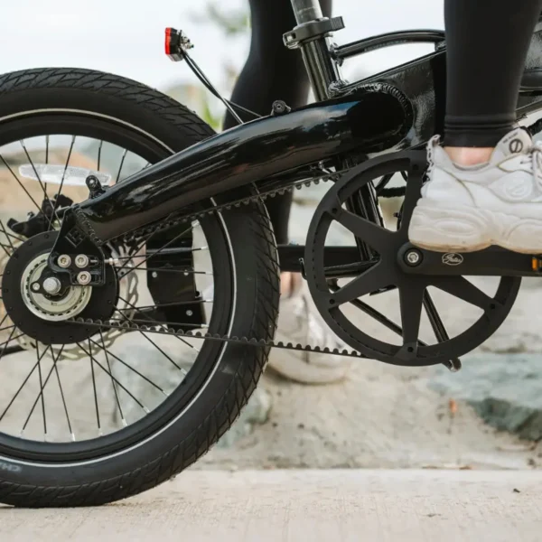 Lectric eBikes - XP Lite 2.0 Foldable Belt Drive eBike: 45 miles Max Operating Range & 20 mph Max Speed - Unisize - JW Black - Image 12